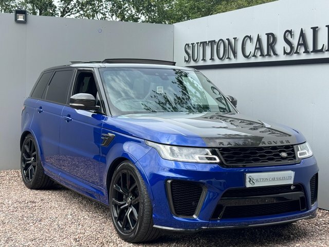 Land Rover Range Rover Sport P575 V8 Svr BV18HPA Blue #6