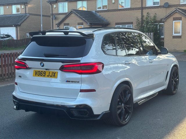 BMW X5 M50d Xdrive Euro White #4