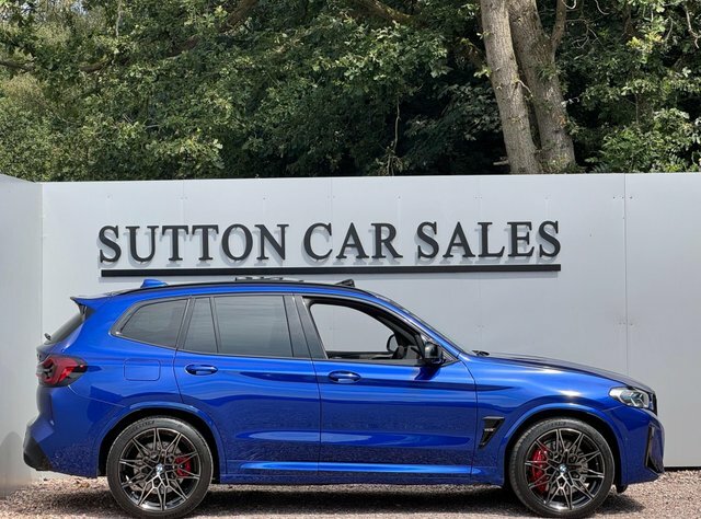 BMW X3 M Competition Xdrive Euro Blue #2