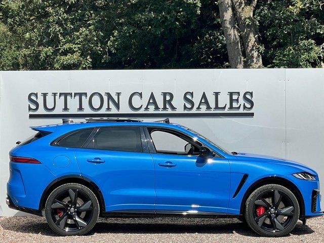 Jaguar F-Pace P575 V8 Svr 575 Blue #2