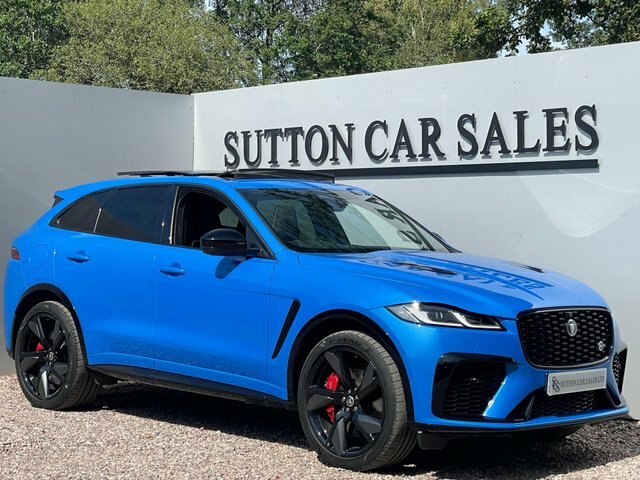 Jaguar F-Pace P575 V8 Svr 575 Blue #5