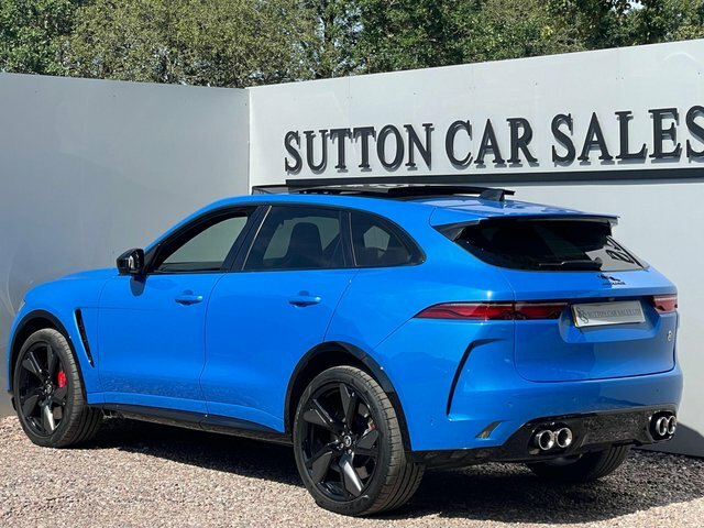 Jaguar F-Pace P575 V8 Svr 575 Blue #6