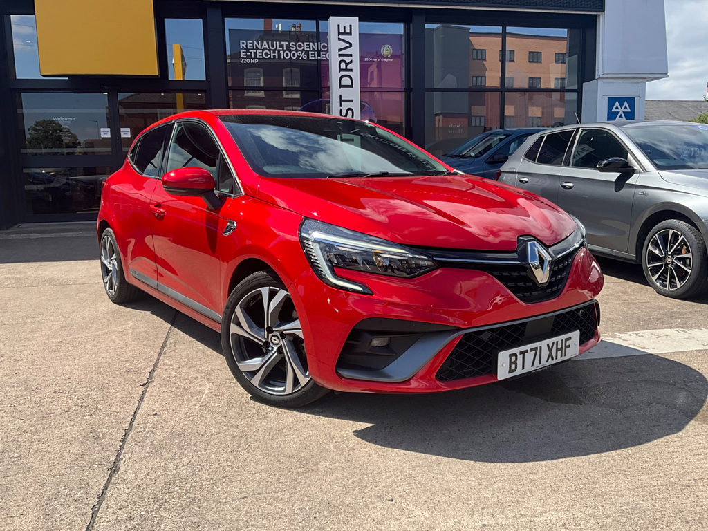 Renault Clio 1.6 E Tech Rs Line Hatchback Hybrid Aut BT71XHF Red