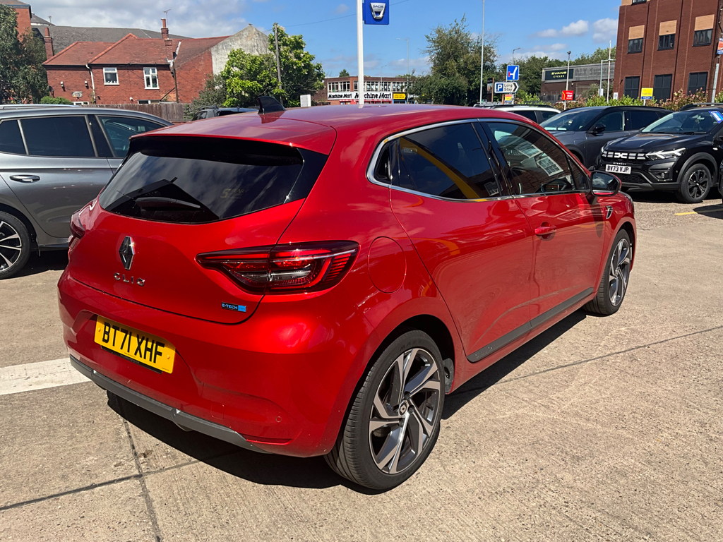 Renault Clio 1.6 E Tech Rs Line Hatchback Hybrid Aut BT71XHF Red #4