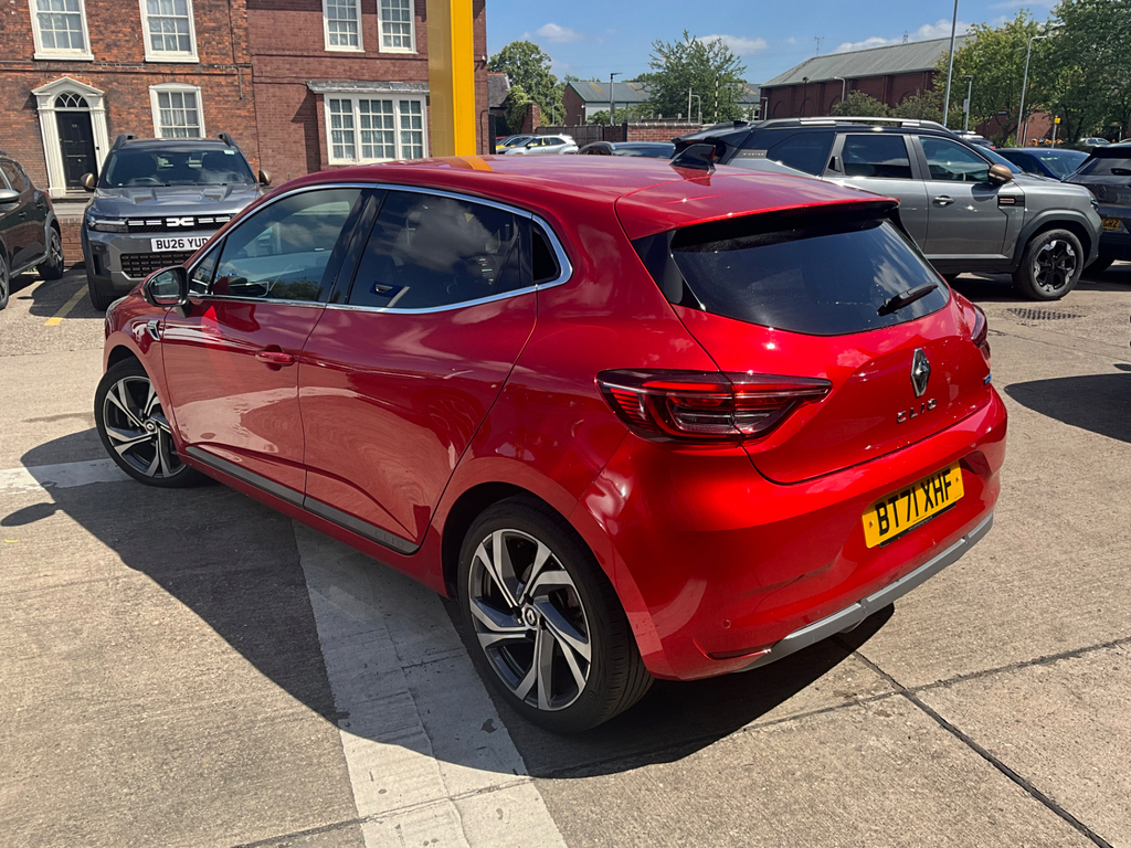 Renault Clio 1.6 E Tech Rs Line Hatchback Hybrid Aut BT71XHF Red #2
