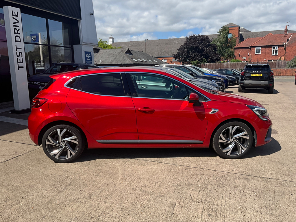 Renault Clio 1.6 E Tech Rs Line Hatchback Hybrid Aut BT71XHF Red #3