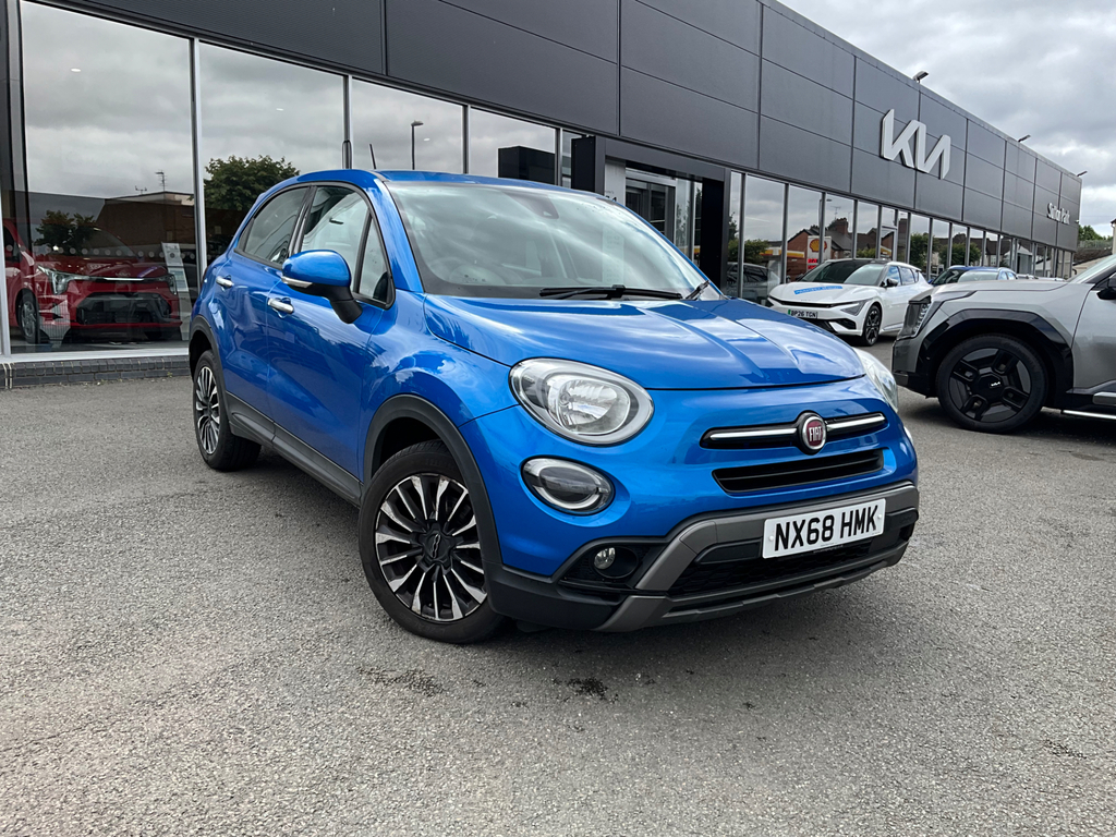 Fiat 500X 1.0 Firefly Turbo Multiair City Cross Suv Petr NX68HMK Blue #2