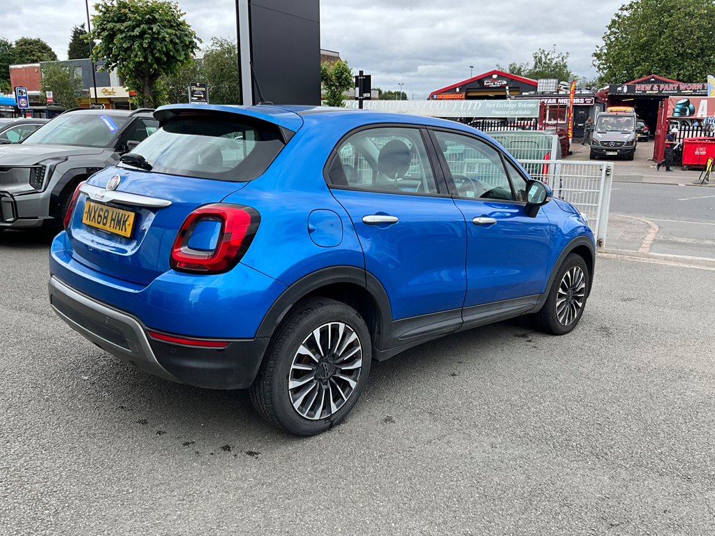 Fiat 500X 1.0 Firefly Turbo Multiair City Cross Suv Petr NX68HMK Blue #6