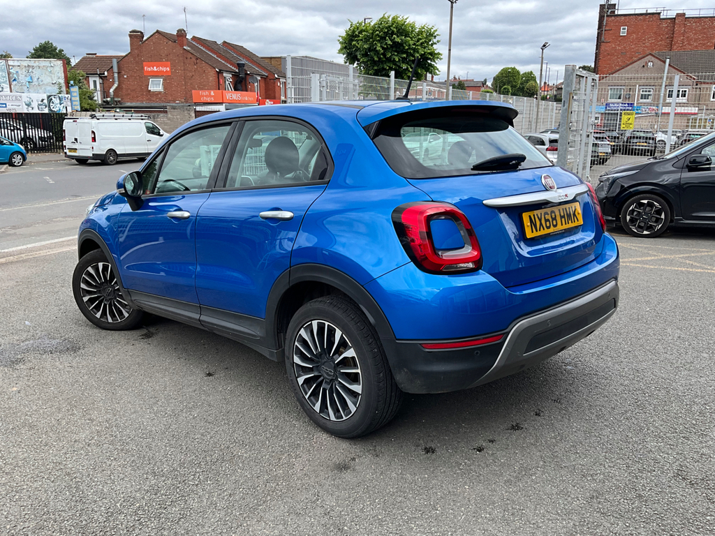 Fiat 500X 1.0 Firefly Turbo Multiair City Cross Suv Petr NX68HMK Blue #3