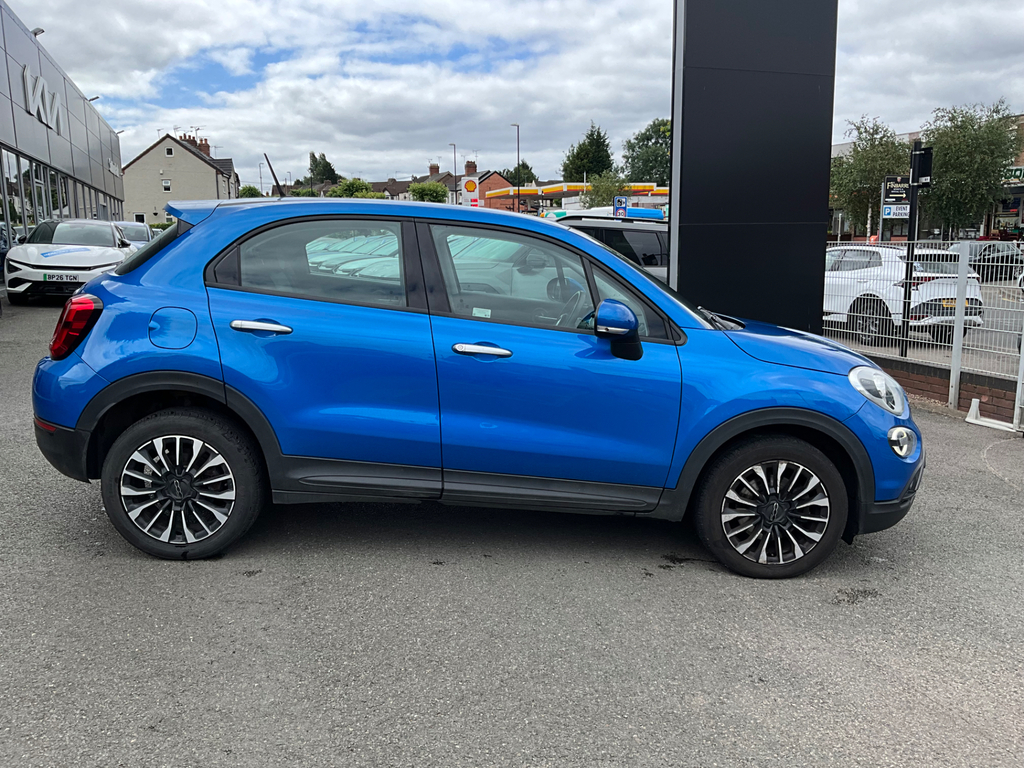 Fiat 500X 1.0 Firefly Turbo Multiair City Cross Suv Petr NX68HMK Blue #4