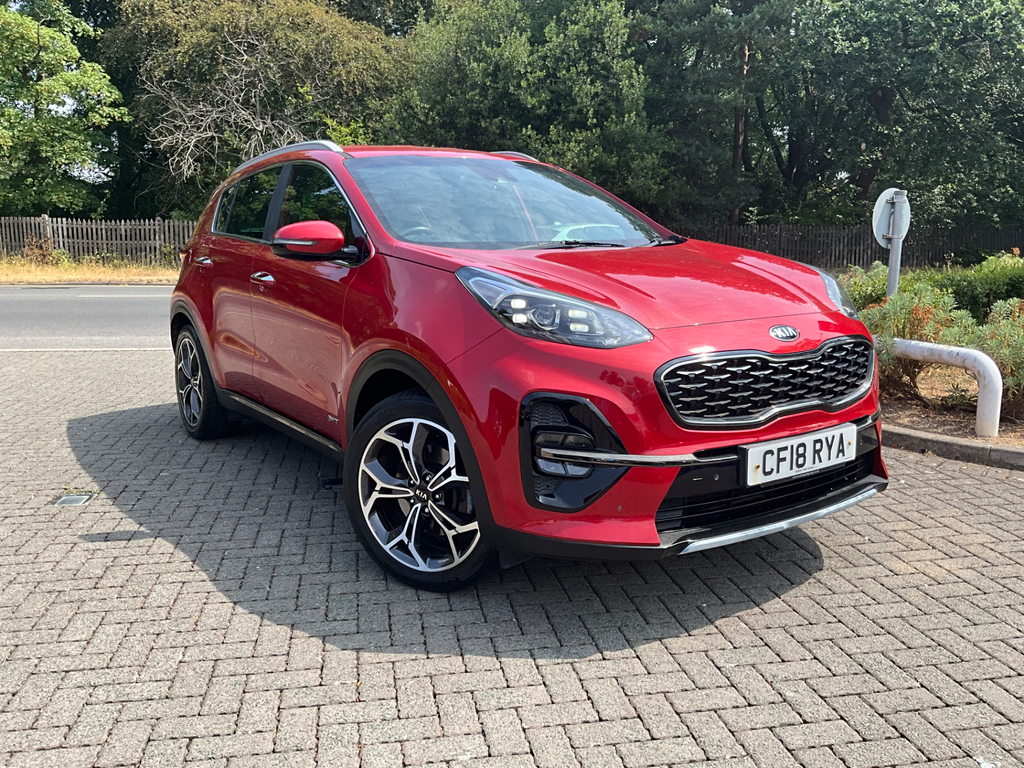 Kia Sportage 1.6 T Gdi Gt Line Suv Dct Awd Red