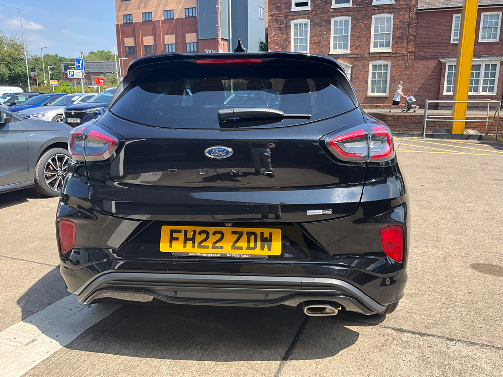 Ford Puma 1.0T Ecoboost Mhev St Line X Suv Hybrid FH22ZDW Black #5