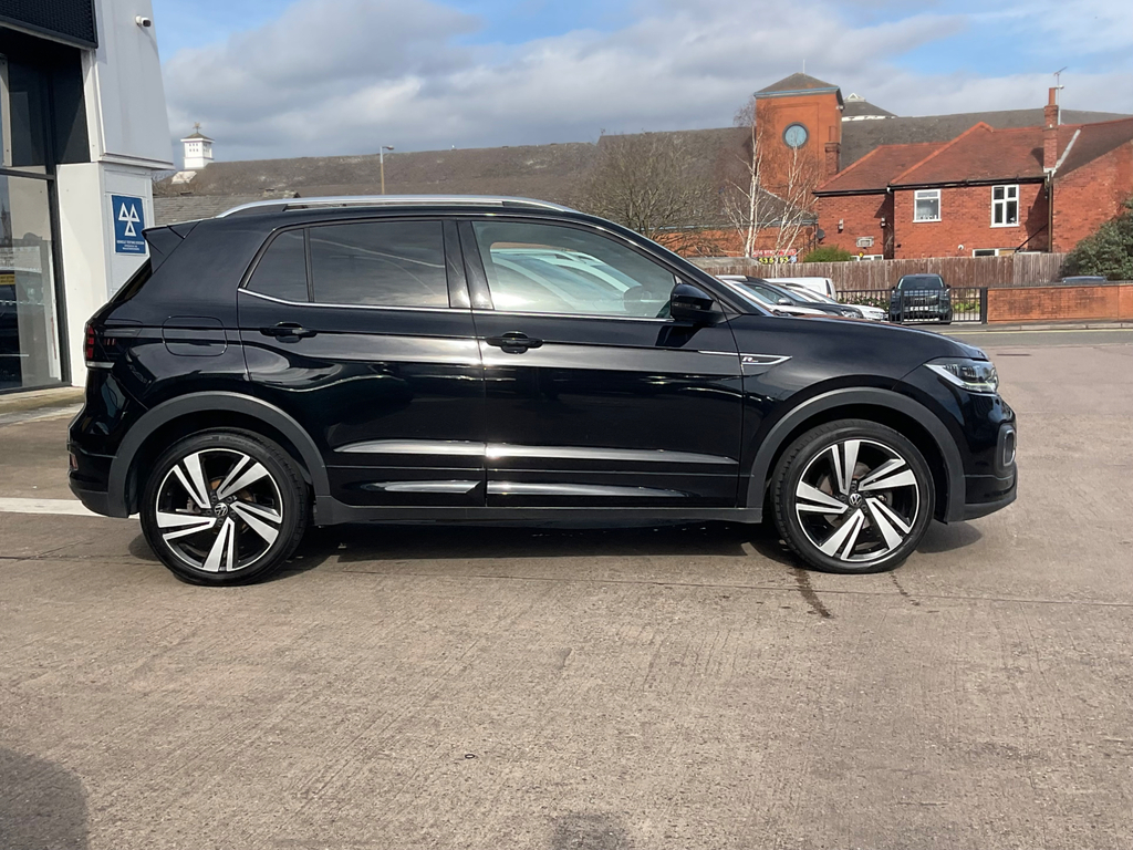 Volkswagen T-Cross 1.5 Tsi Evo R Line Suv Dsg Black #4