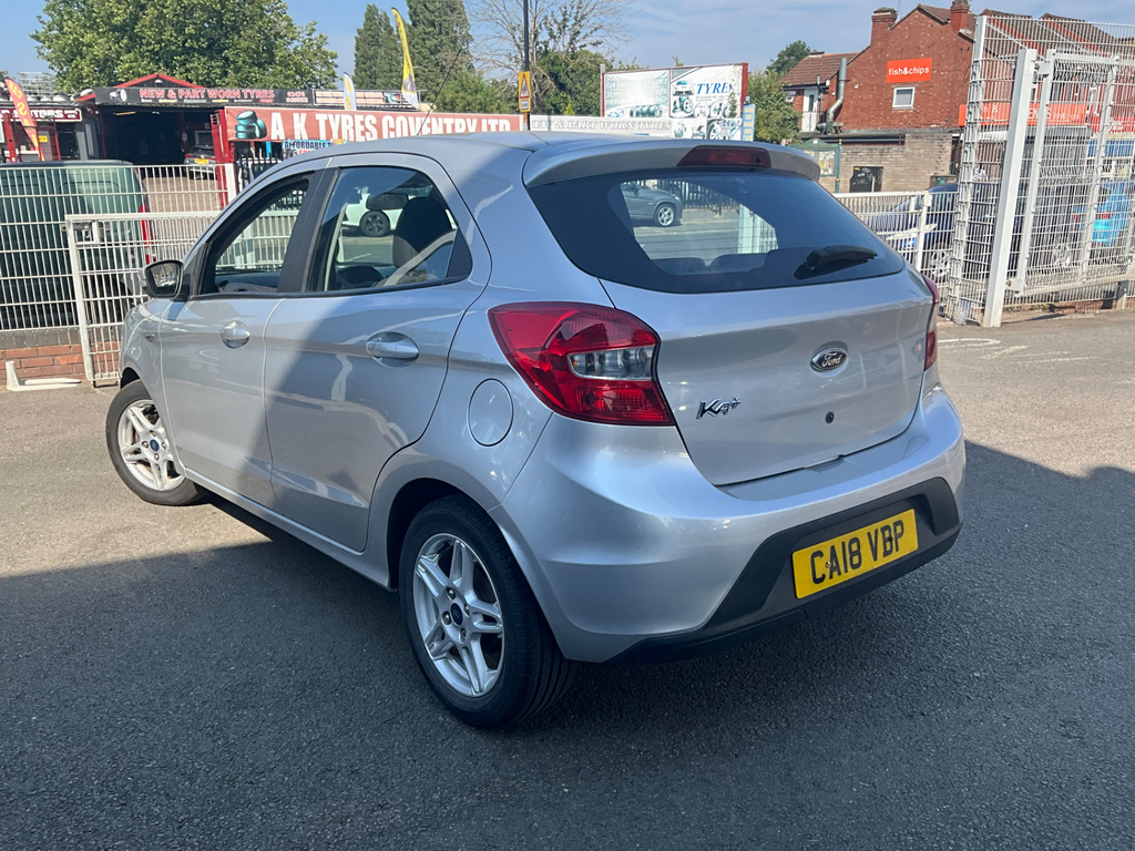 Ford KA+ 1.2 Ti Vct Zetec Hatchback Silver #2