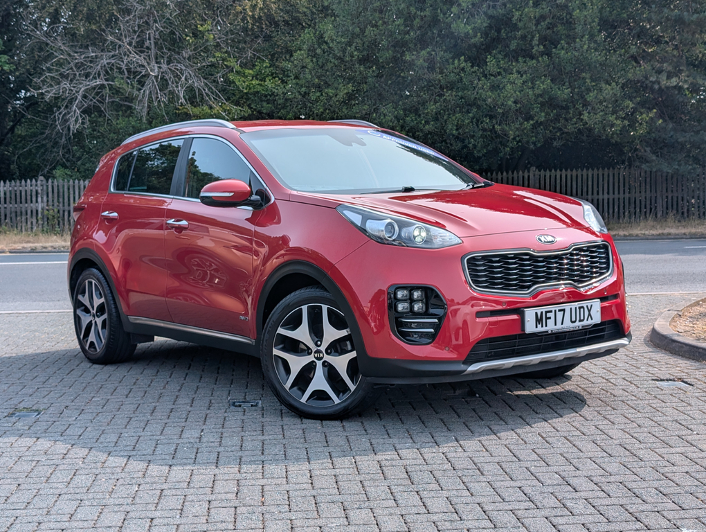 Kia Sportage 2.0 Crdi Gt Line Suv Awd Red