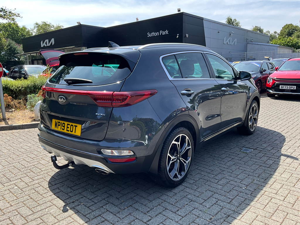 Kia Sportage 1.6 T Gdi Gt Line Suv WP19EOT Grey #4