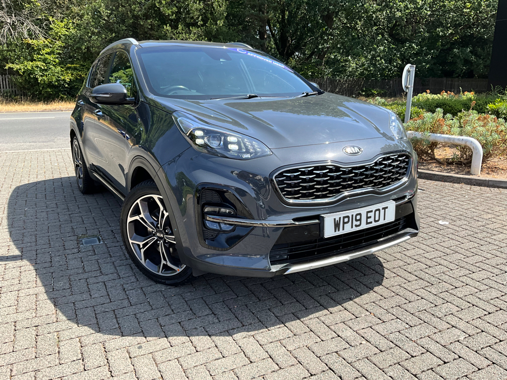 Kia Sportage 1.6 T Gdi Gt Line Suv Grey