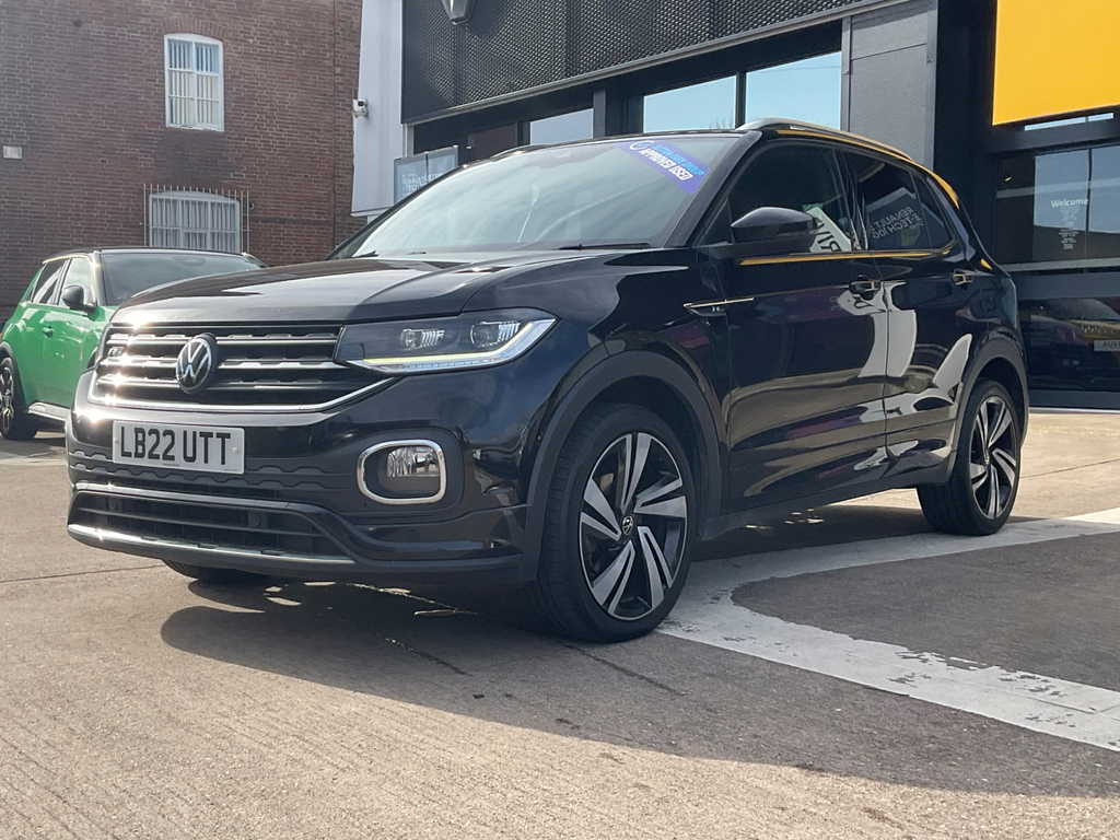 Volkswagen T-Cross 1.5 Tsi Evo R Line Suv Dsg Black #5