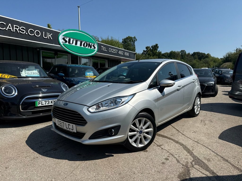 Ford Fiesta 1L Titanium Silver