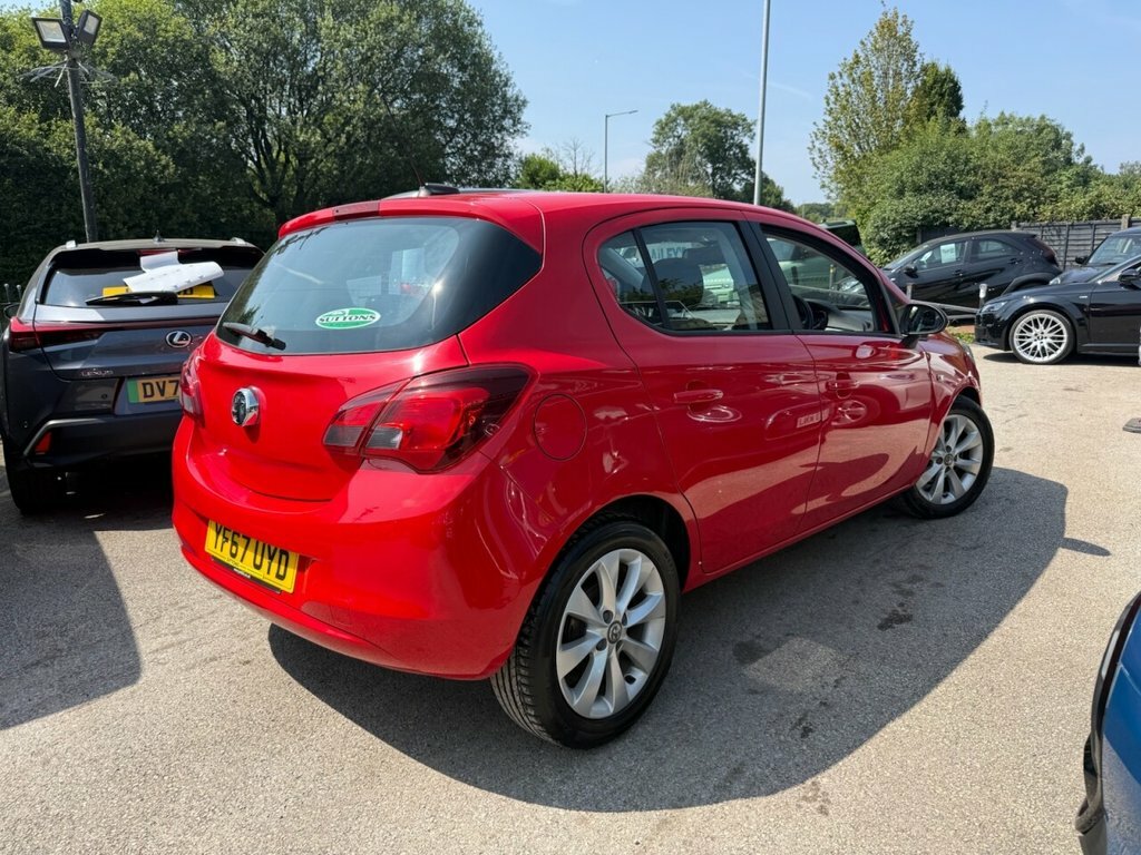 Vauxhall Corsa 1.4L Energy YF67UYD Red #5