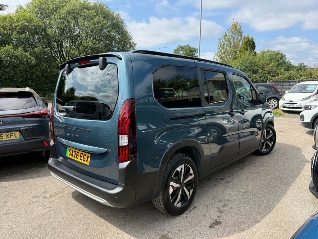 Peugeot e-Rifter Mpv Blue #3