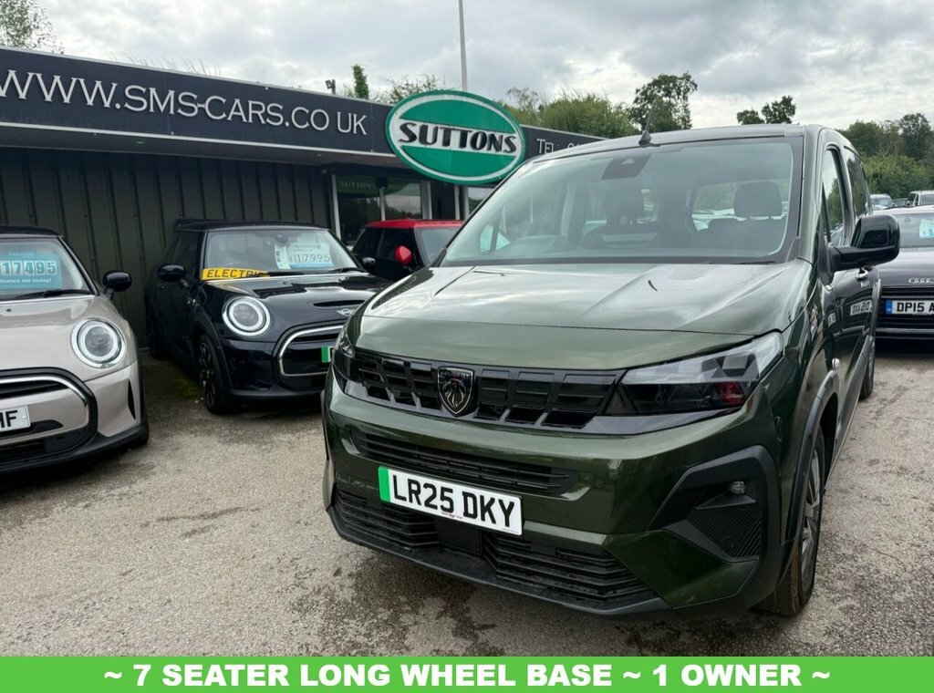 Peugeot e-Rifter Mpv Green