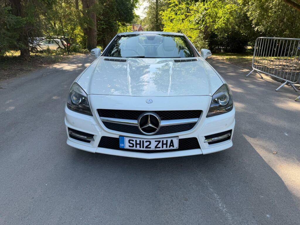 Mercedes-Benz SLK 1.8 Slk200 Blueefficiency Amg Sport G-tronic Euro White #2