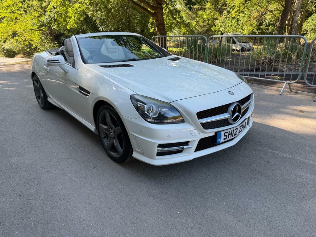 Mercedes-Benz SLK 1.8 Slk200 Blueefficiency Amg Sport G-tronic Euro White #4