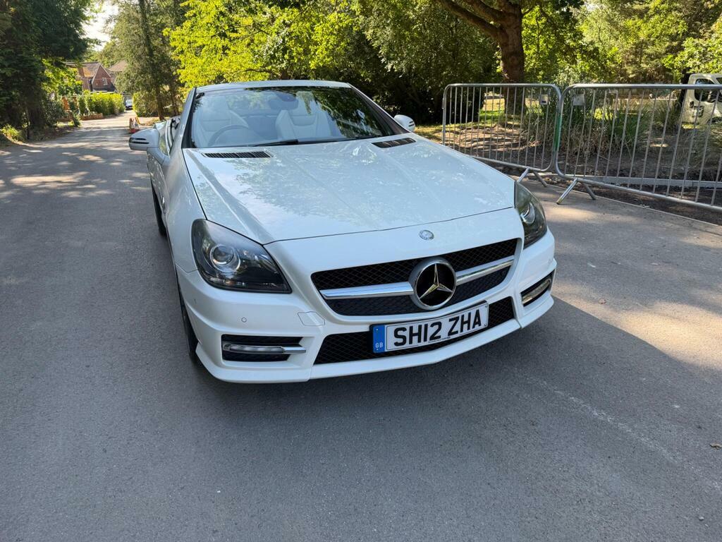 Mercedes-Benz SLK 1.8 Slk200 Blueefficiency Amg Sport G-tronic Euro White #3
