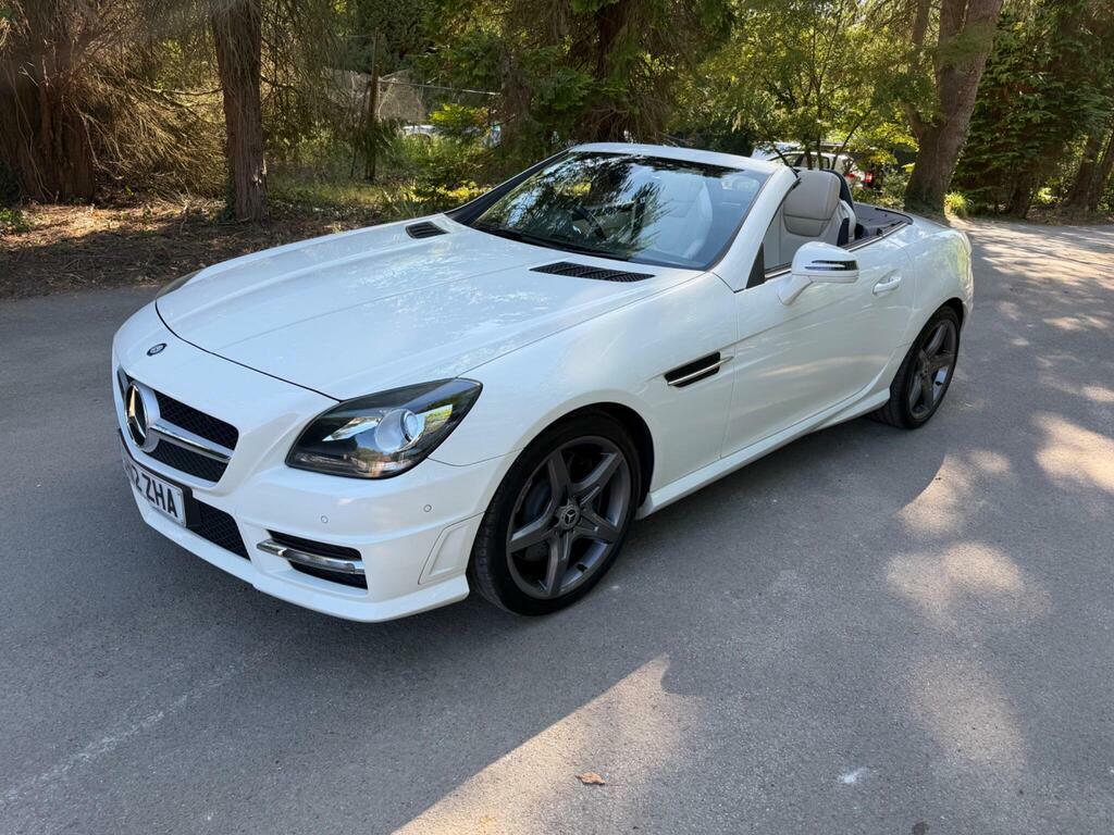 Mercedes-Benz SLK 1.8 Slk200 Blueefficiency Amg Sport G-tronic Euro White #5