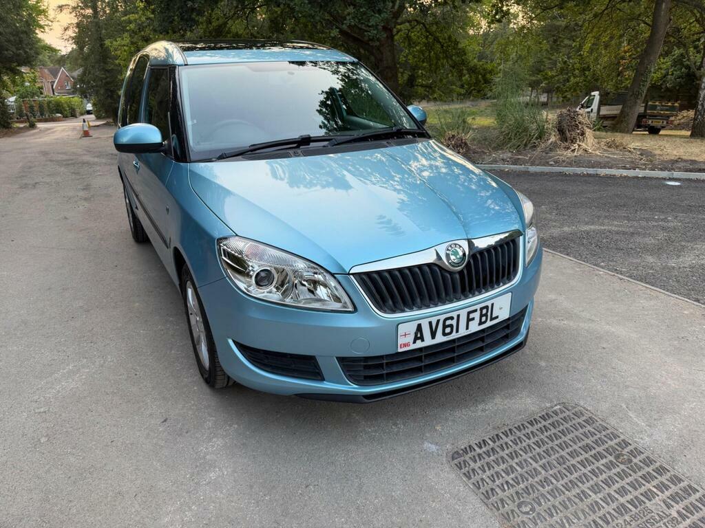 Skoda Roomster 1.2 Tsi Se Dsg Euro 5 Blue #4
