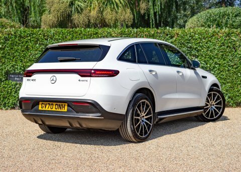 Mercedes-Benz EQC Eqc 400 Amg White #6