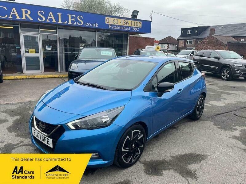Nissan Micra 1.0 Ig-t Acenta Hatchback PJ71SFE Blue #2