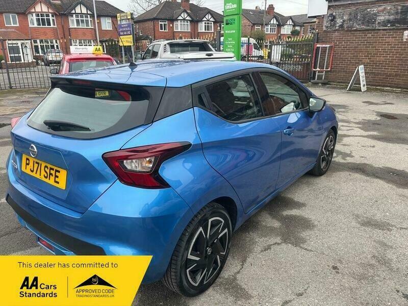 Nissan Micra 1.0 Ig-t Acenta Hatchback PJ71SFE Blue #6