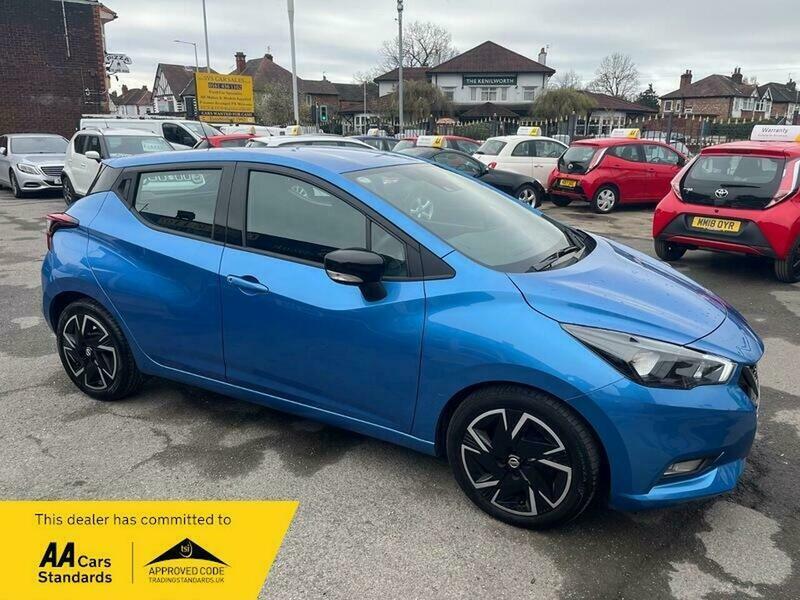 Nissan Micra 1.0 Ig-t Acenta Hatchback PJ71SFE Blue #5