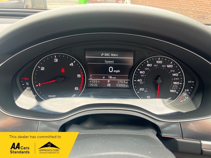 Audi A6 2.0 Tdi Quattro S Line 188 Bhp Blue #12