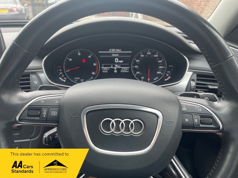 Audi A6 2.0 Tdi Quattro S Line 188 Bhp Blue #13