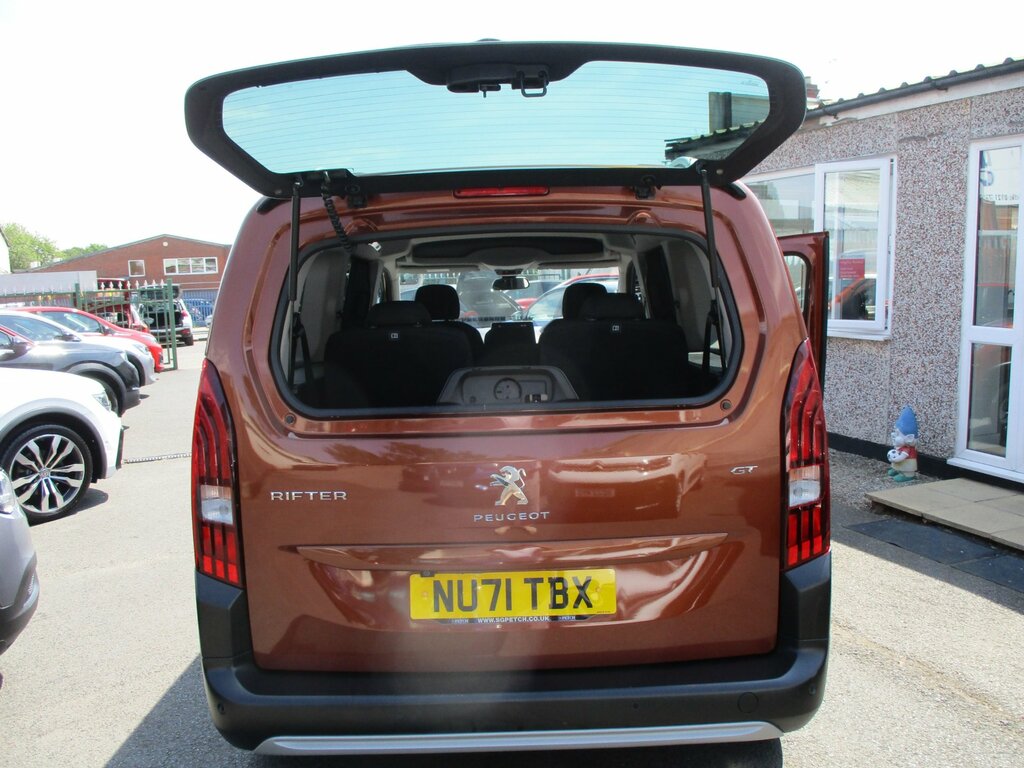 Peugeot Rifter 1.5 Bluehdi Gt Standard Mpv Euro Brown #4