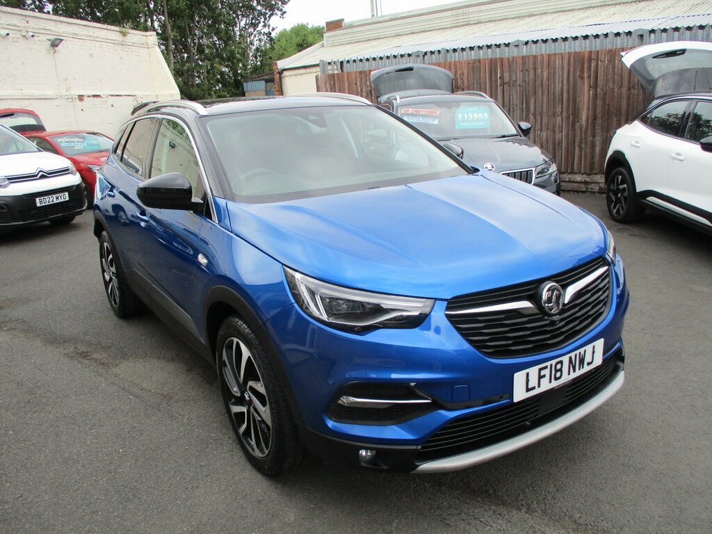 Vauxhall Grandland X 1.2 Turbo Elite Nav Suv Euro 6 Blue