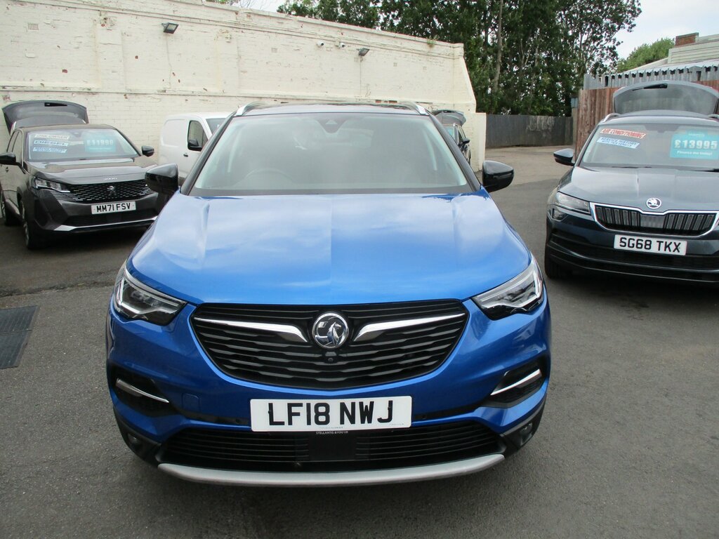 Vauxhall Grandland X 1.2 Turbo Elite Nav Suv Euro 6 Blue #4