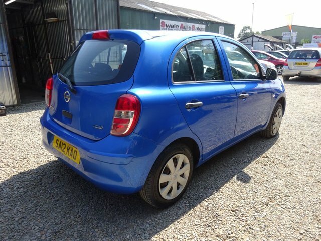 Nissan Micra 1.2 12V Visia SA12KAO Blue #6