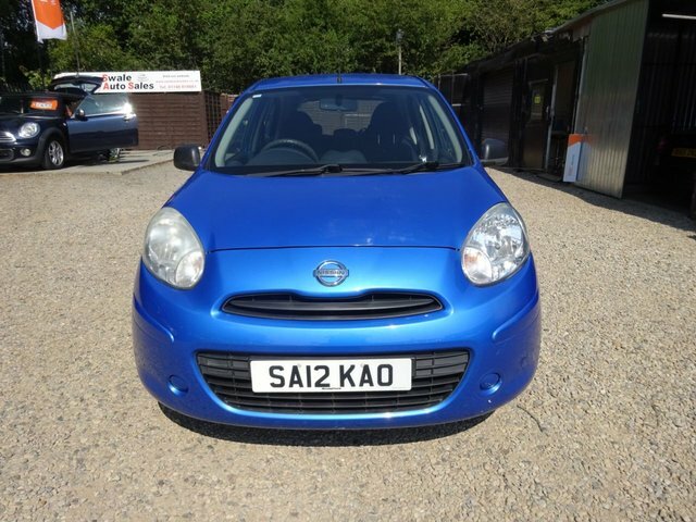 Nissan Micra 1.2 12V Visia SA12KAO Blue #4