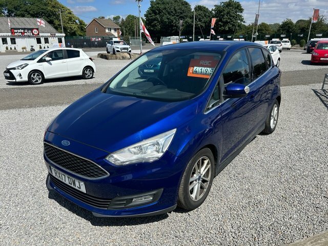 Ford C-Max 1.0T Ecoboost Zetec Mpv Blue