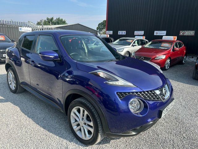 Nissan Juke 1.2 Dig-t Acenta Suv PJ66LUZ Blue #2