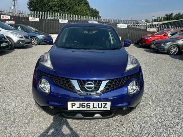 Nissan Juke 1.2 Dig-t Acenta Suv PJ66LUZ Blue #3