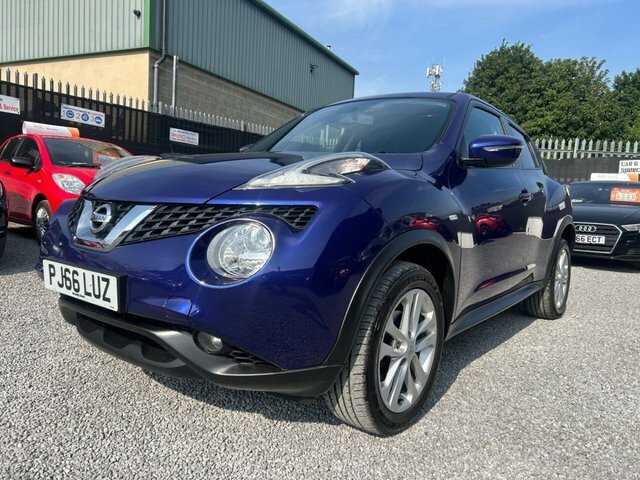 Nissan Juke 1.2 Dig-t Acenta Suv PJ66LUZ Blue #5