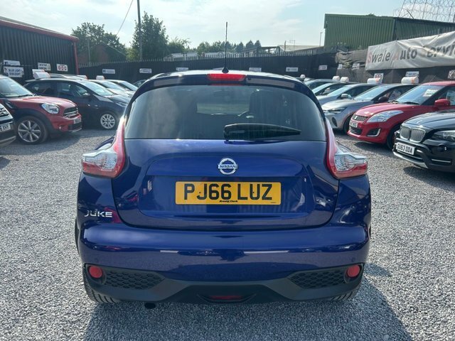 Nissan Juke 1.2 Dig-t Acenta Suv PJ66LUZ Blue #4