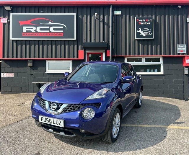 Nissan Juke 1.2 Dig-t Acenta Suv Blue