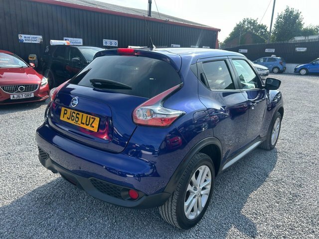 Nissan Juke 1.2 Dig-t Acenta Suv PJ66LUZ Blue #6