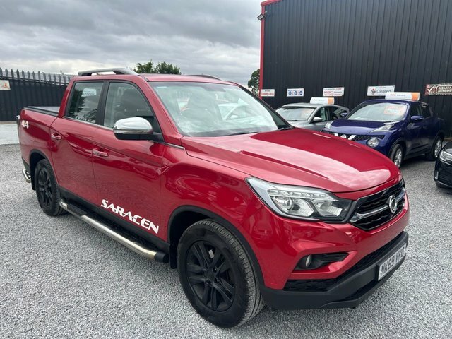 SsangYong Musso 2.2D Saracen Pickup Double Red #2
